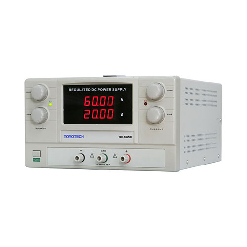 [Toyotech TDP-6020B] 1Ch, 60V/20A DC Power Supply, DC파워서플라이, 전원공급기
