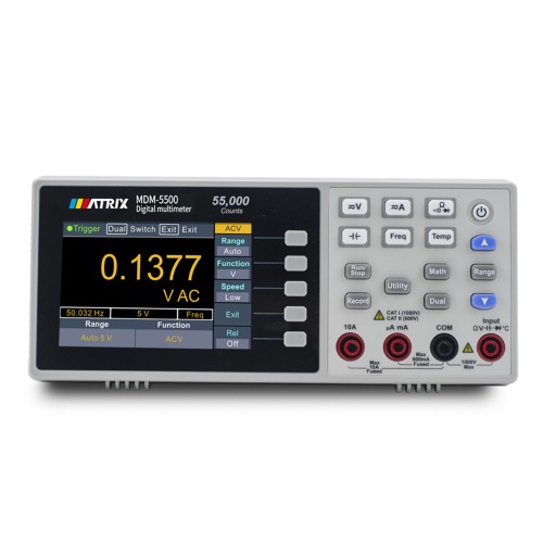[MATRIX MDM-5500]  5 1/2 DIgits Digital Multimeter, 디지털 멀티미터